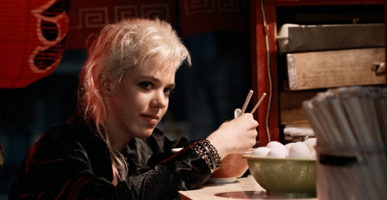 Carrie Hamilton in a scene from Tokyo Pop